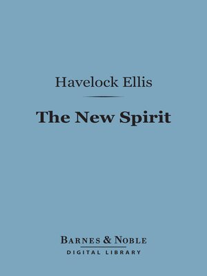 cover image of The New Spirit (Barnes & Noble Digital Library)